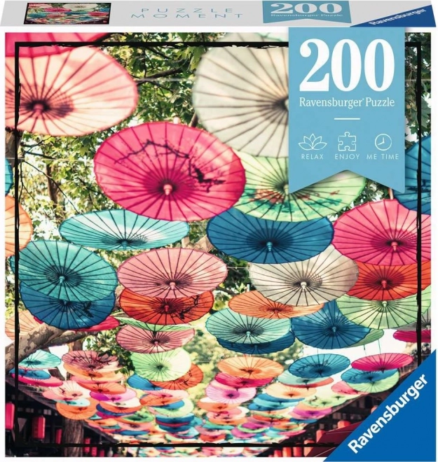 RAVENSBURGER Puzzle Moment: Parapluies 200 pièces