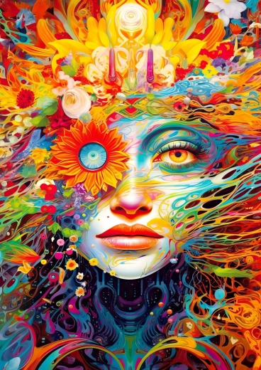 Puzzle Muse Audacieuse 1000 pièces
