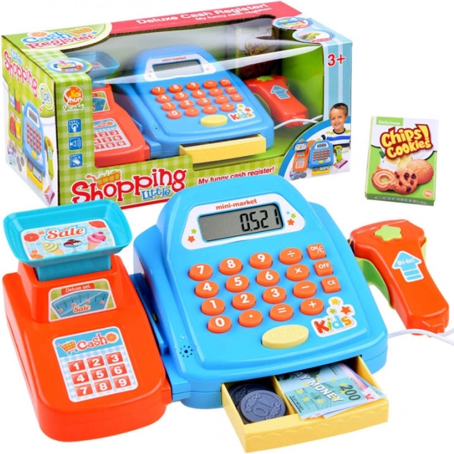 Caisse enregistreuse électronique avec balance pour enfants – Caisse