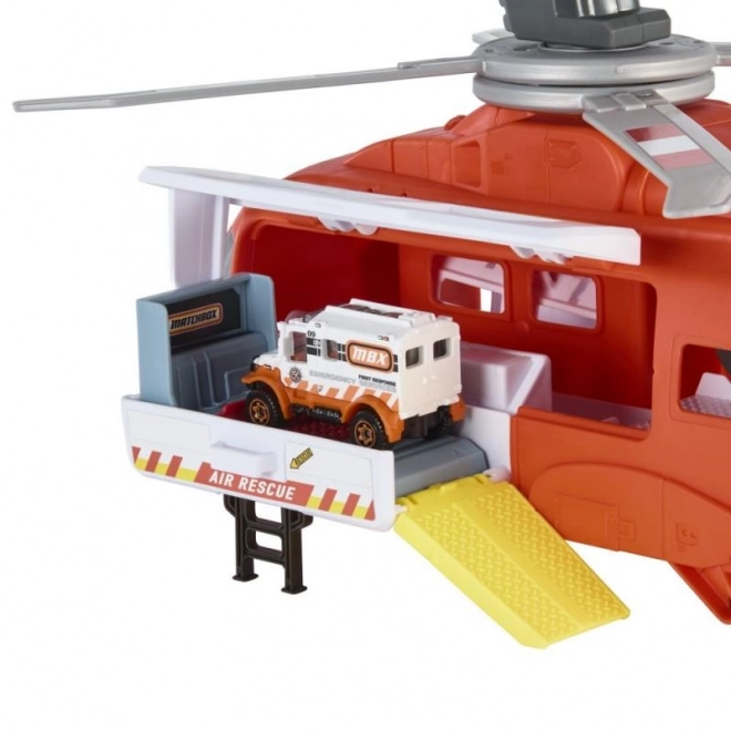 Hélicoptère de sauvetage Matchbox Action Drivers