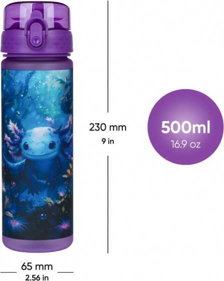 Bouteille à boire en Tritan Axolotl 500 ml