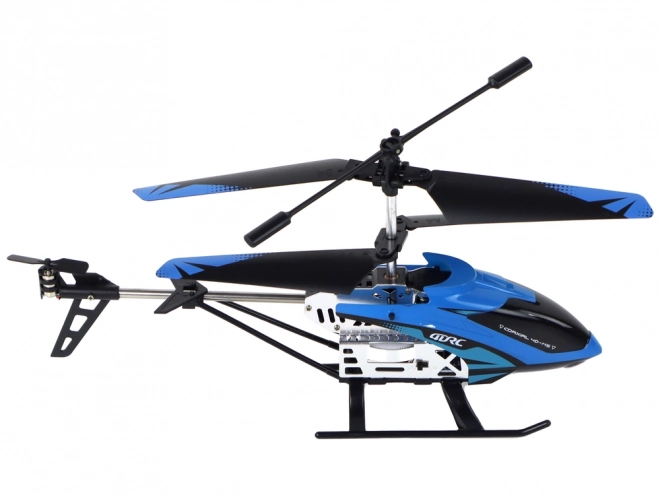 Hélicoptère RC en aluminium 2.4G Bleu 15 minutes de vol