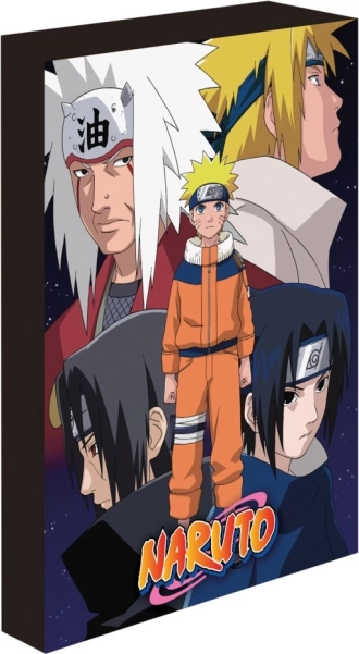 Tableau lumineux LED NARUTO 30 × 40 cm