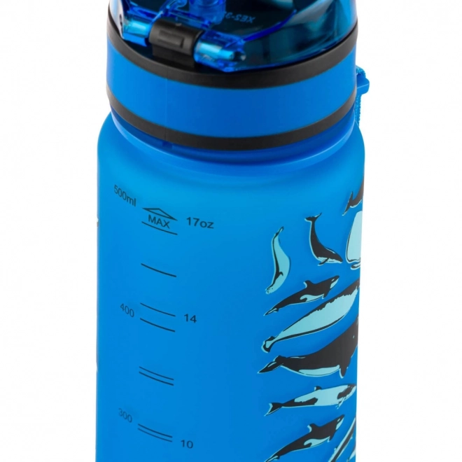 Bouteille Tritan Baagl Baleines 500 ml