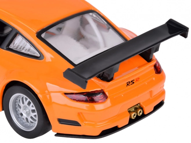 Modèle métallique Porsche 911 GT3 RSR 1:32 avec lumière et son