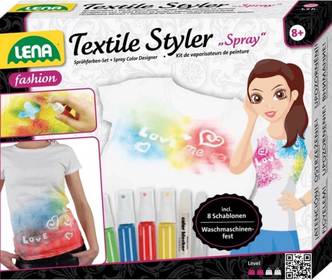 Kit de pulvérisation pour styliser les textiles
