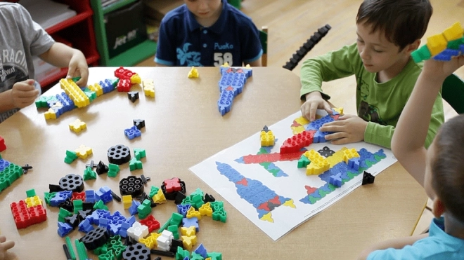 Morphun Starter 600 pcs. ensemble de construction pour enfants