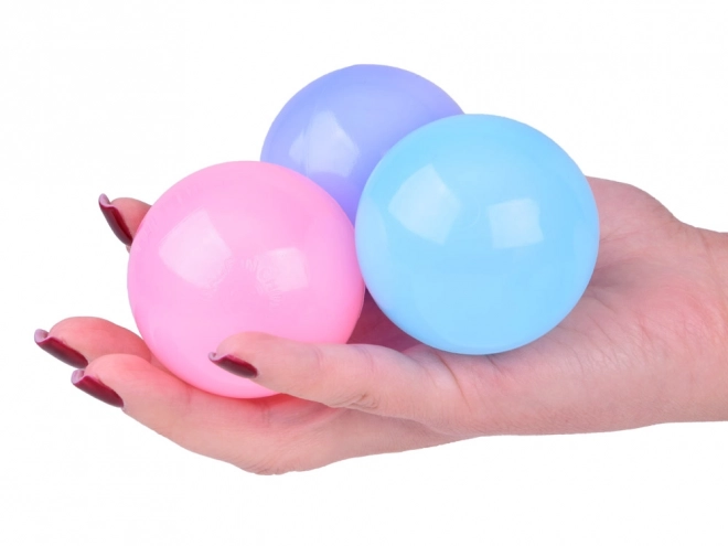 Boules de billard sèches pastel colorées 5,5 cm 100 pièces ZA5412