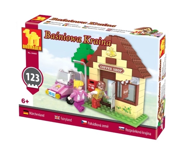 Bloc de construction Dromader - pour filles 123 pièces