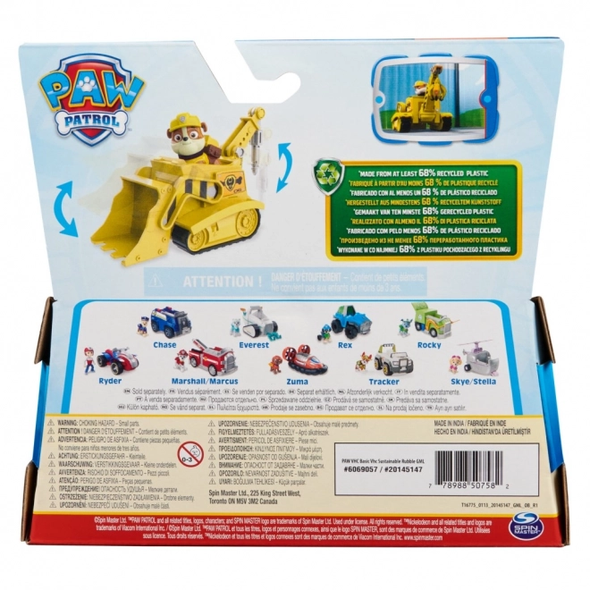 Bulldozer Rubble de la Pat' Patrouille