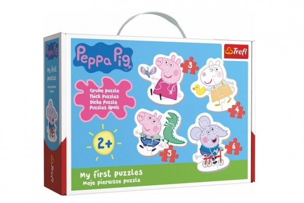 Puzzle pour bébé - Adorable Peppa Pig / Peppa Pig