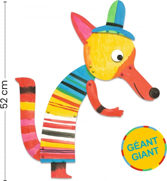 Ensemble créatif Famille de renards