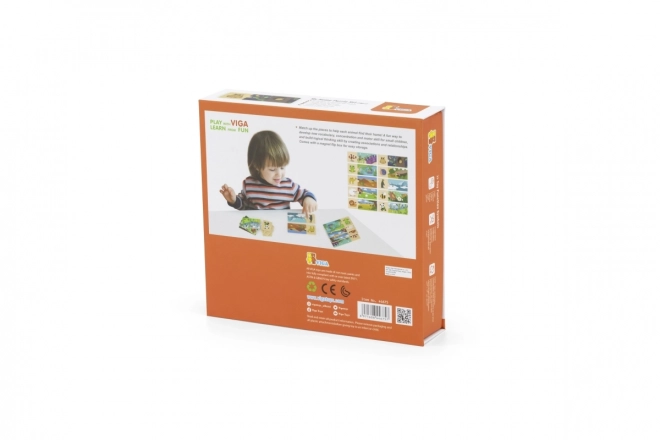 Puzzle Animaux Divertissement Logique VIGA