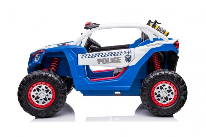 Véhicule de police pour enfants sur batterie 4x4 Buggy XB-2118