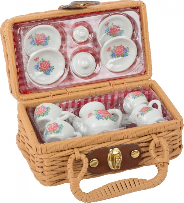 Petit ensemble café en valise