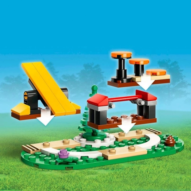 LEGOae City 60369 Terrain d'entraînement mobile des chiens policiers