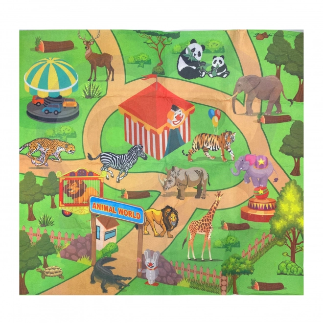 Figurines Safari et tapis de jeu Woopie