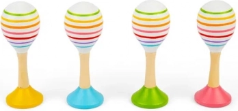 bigjigs toys maracas pour enfants – lot de 2 pièces
