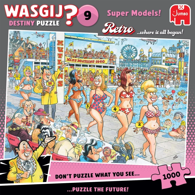 Wasgij Destiny 9: Puzzle Super Modèles 1000 Pièces