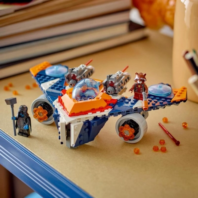 Lego Marvel Warbird Rocketa vs. Ronan