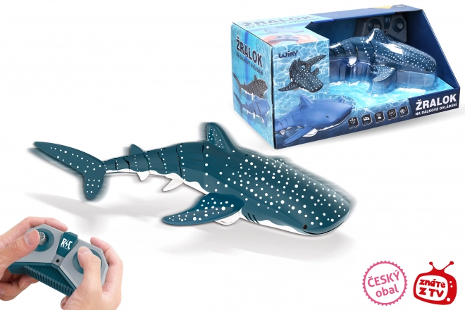 Requin RC pour l'eau 35 cm - emballage tchèque