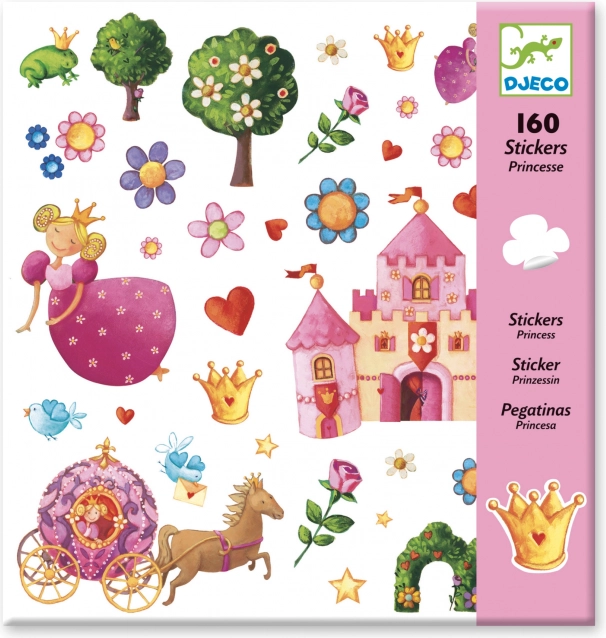 Autocollants Princesse DJECO