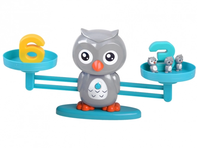 Jeu éducatif Hibou et balançoire à poids