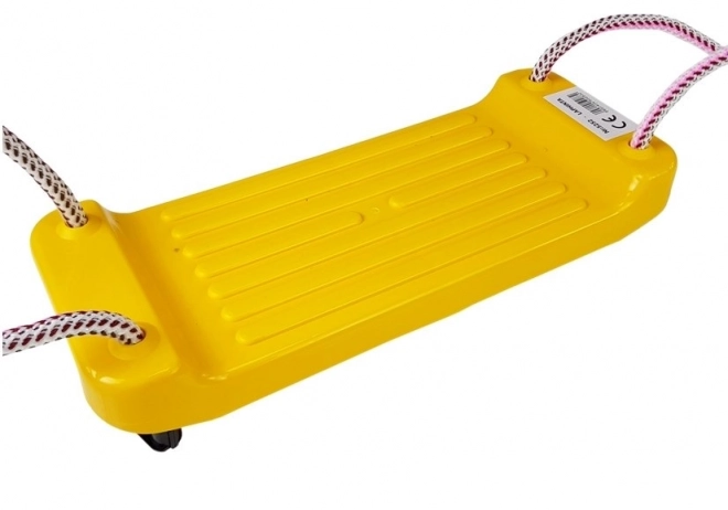 Balançoire de jardin Plateau en plastique jaune 5252