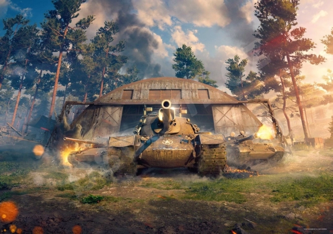 Puzzle World of Tanks: Wingback 1000 pièces