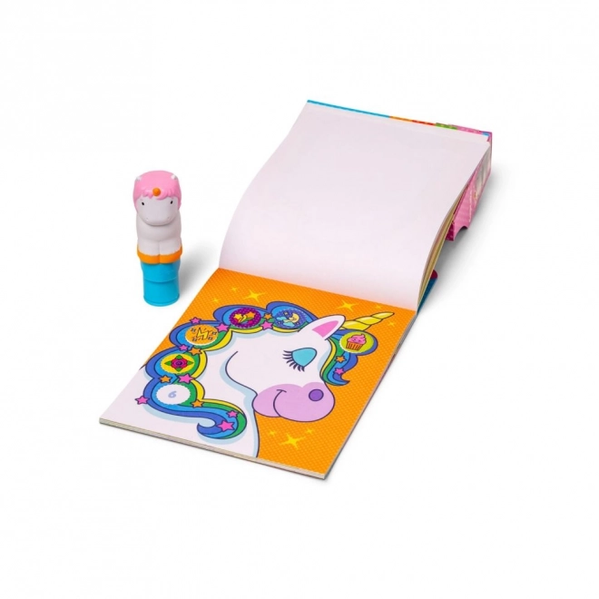 Autocollant WOW! Autocollant de licorne