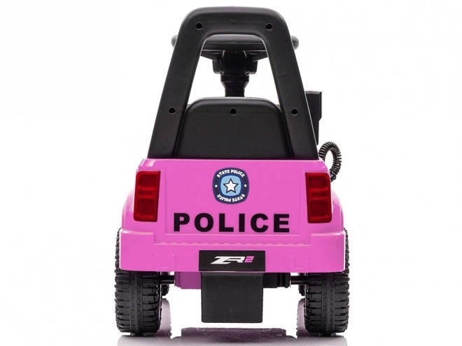 Trottinette Police rose pour enfants