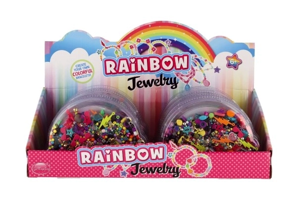 Perles colorées en coffret cadeau pour enfants