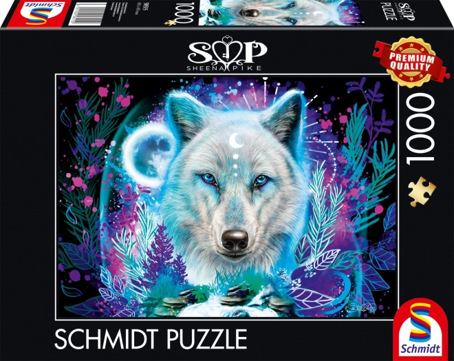 Puzzle Schmidt Néon : Loup Polaire 1000 pièces