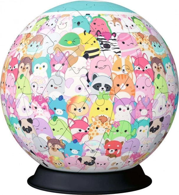 RAVENSBURGER 3D Puzzleball Squishmallows 72 pièces