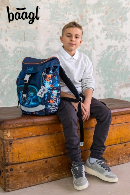 BAAGL Sac à dos scolaire Airy Motorka