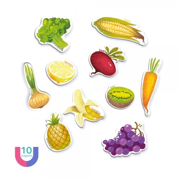 Jeu magnétique Fruits