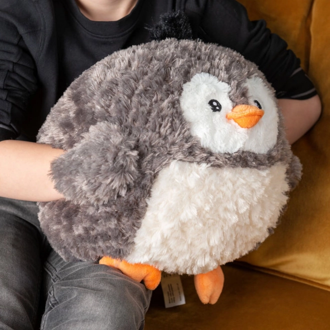 Coussin chauffant en peluche Pingouin 3 en 1 de Cozy Noxxiez