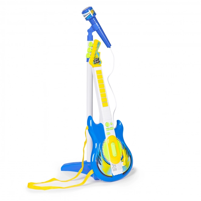 Ensemble microphones pour guitare électrique pour enfants mp3 - bleu