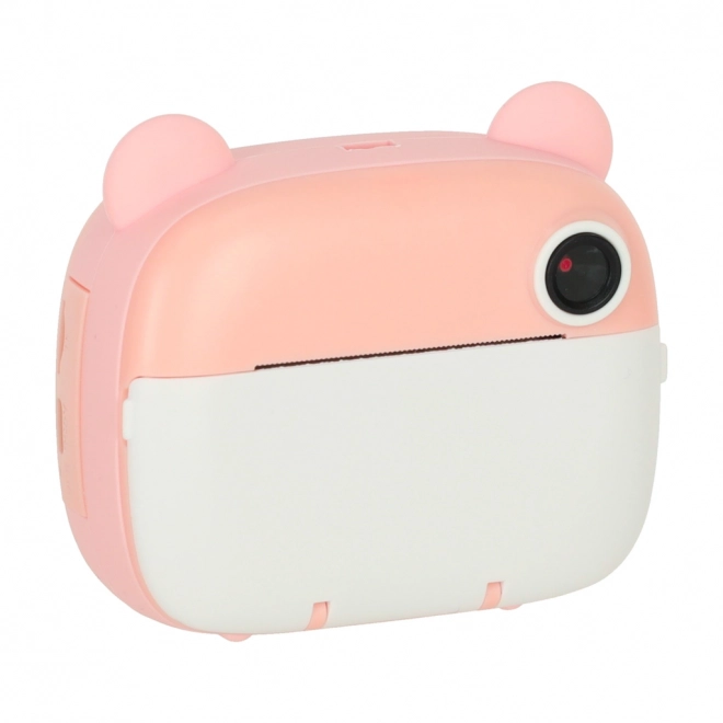 Appareil photo pour enfants ours rose