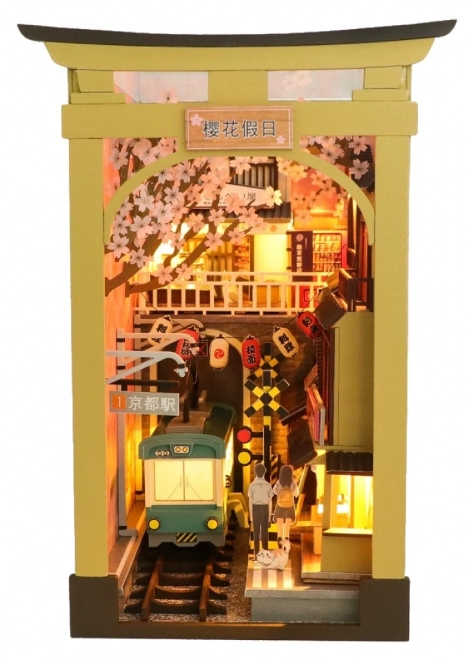 Dvãdëti Arrêt du livre pour vacances de Sakura