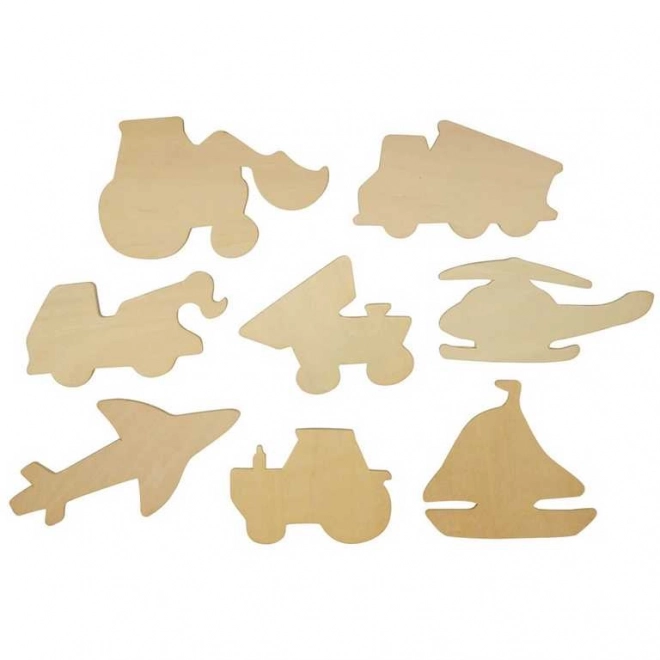 Images de transport de pochoirs de Bigjigs Toys