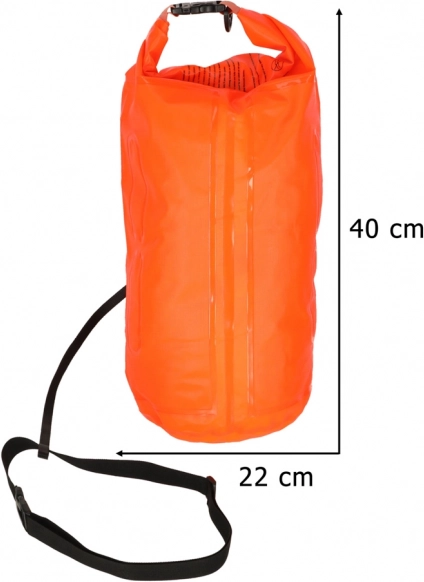 Bouée de sauvetage de natation avec espace de rangement sec de 20L et sifflet