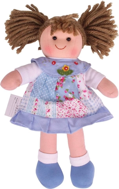 Poupée en tissu Sarah de Bigjigs Toys 28 cm