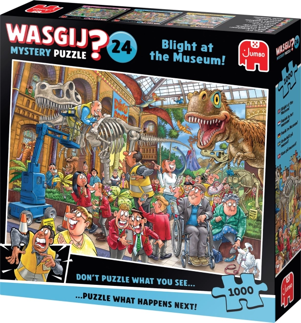 Puzzle JUMBO WASGIJ Mystery 24: Moisissure au musée 1000 pièces