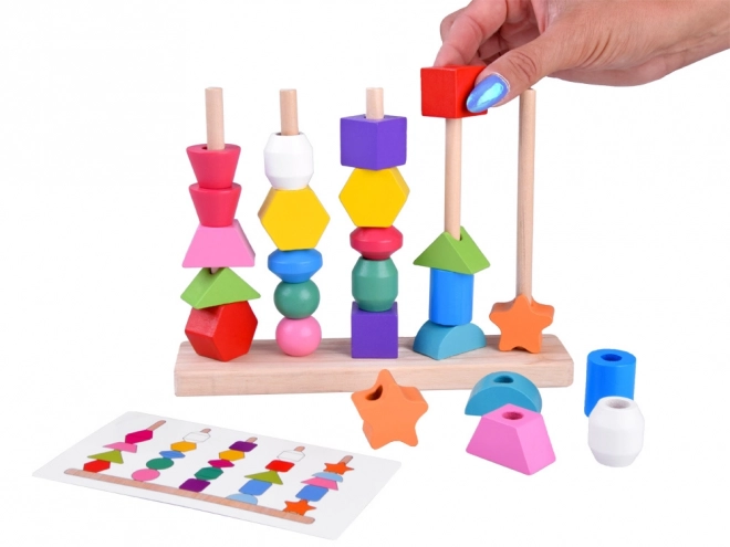 Puzzle éducatif en bois 25 pcs