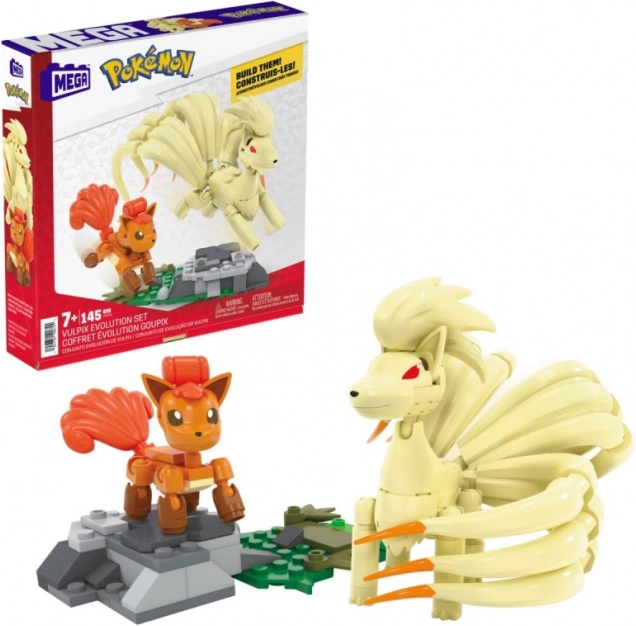 Set de construction MEGA Pokémon évolution de Goupix et Feunard