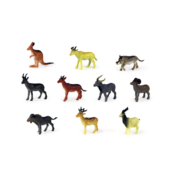 Figurines Rappa mini ZOO d'animaux sauvages