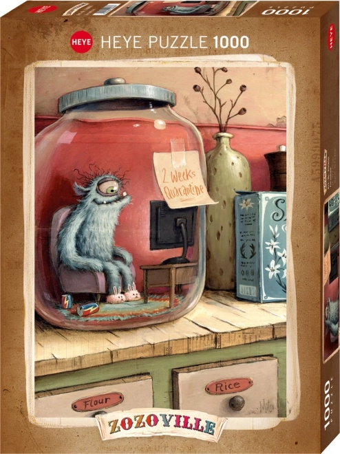 Puzzle Zozoville : Jarantine 1000 pièces