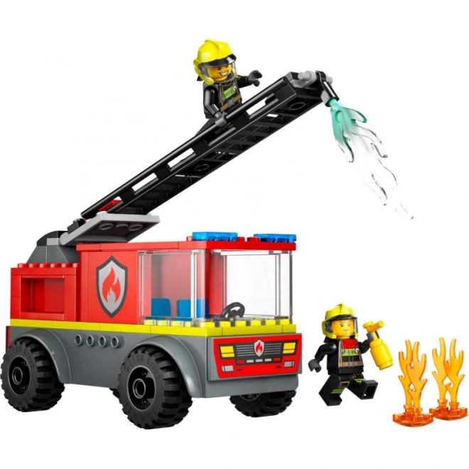 Voiture de pompier LEGO City avec échelle