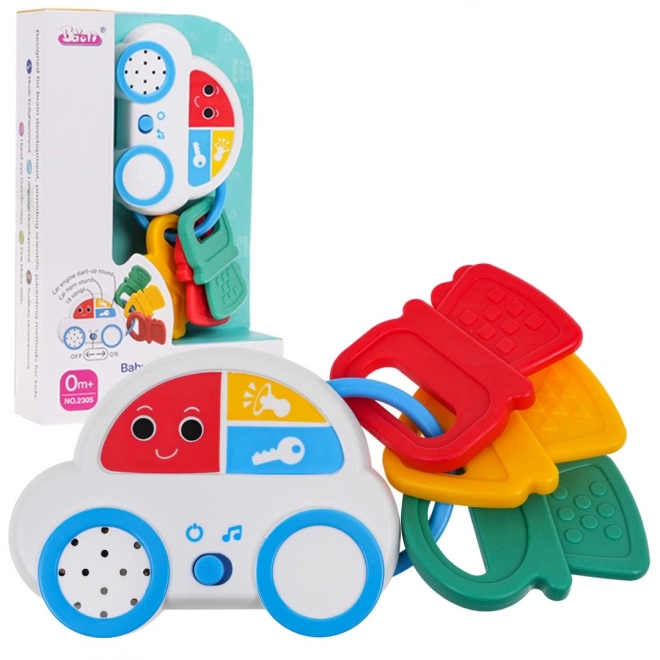 Voiture interactive avec clés pour les plus petits